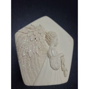 Angel Wishing Trinket Box With Ballerina Slippers Inside By Angel Star 2001